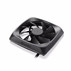 Sharkoon RGB SHARK Lights Boitier PC Ventilateur 12 cm Noir - Vue supplémentaire 4
