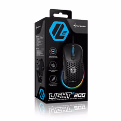 Sharkoon Light² 200 souris Droitier USB Type-A Optique 16000 DPI - Vue supplémentaire 9