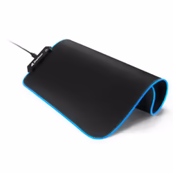 Sharkoon 1337 RGB V2 Gaming Mat Tapis de souris de jeu Noir