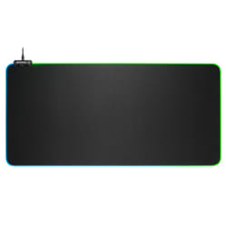 Sharkoon 1337 RGB V2 Tapis de souris de jeu Noir