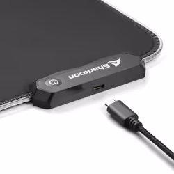 Sharkoon 1337 RGB V2 Tapis de souris de jeu Noir - Vue supplémentaire 7