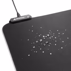Sharkoon 1337 RGB V2 Tapis de souris de jeu Noir - Vue supplémentaire 8