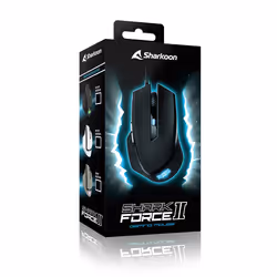 Sharkoon SHARK Force II souris Droitier USB Type-A Optique 4200 DPI - Vue supplémentaire 4