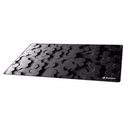 Sharkoon SKILLER SGP30 Big Hex Tapis de souris de jeu Noir