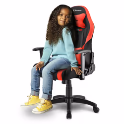 Sharkoon Skiller SGS2 Jr. Siège de jeu universel Siège rembourré Noir, Rouge