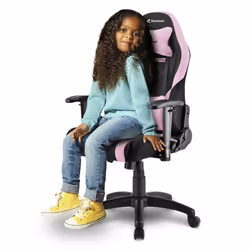 Sharkoon Skiller SGS2 Jr. Siège de jeu universel Siège rembourré Noir, Rose