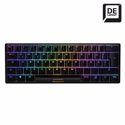 Sharkoon SKILLER SGK50 S4, 60%, USB, Clavier mécanique, QWERTZ, LED, Noir