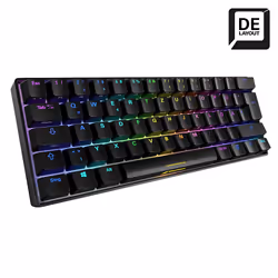 Sharkoon SKILLER SGK50 S4 clavier USB QWERTZ Allemand Noir