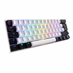 Sharkoon SGK50 S4 clavier USB QWERTZ Allemand Blanc