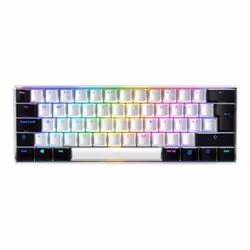 Sharkoon SGK50 S4 clavier USB QWERTY Espagnole Blanc