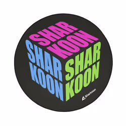Sharkoon SKILLER SFM11 Cube, Tapis de fauteuil, Bleu, Vert, Rose, Polyester, 1200 mm, 1200 mm, 5 mm