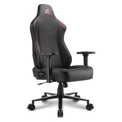 Sharkoon SGS30 Siège de jeu universel Siège capitonné Noir, Rose