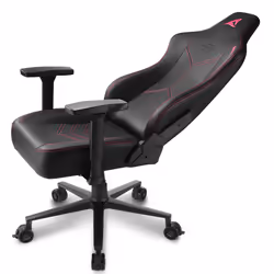 Sharkoon SGS30 Siège de jeu universel Siège capitonné Noir, Rose