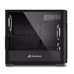 Sharkoon V1000 RGB Micro Tower Noir - Vue supplémentaire 4
