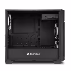 Sharkoon V1000 RGB Micro Tower Noir - Vue supplémentaire 5