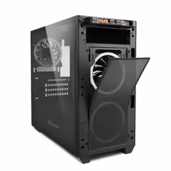 Sharkoon V1000 RGB Micro Tower Noir - Vue supplémentaire 7