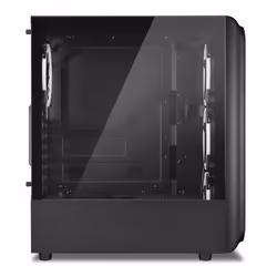 Sharkoon TK5M RGB ATX Bureau Noir - Vue supplémentaire 4