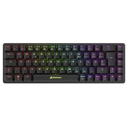 Sharkoon PureWriter W65 clavier Jouer RF sans fil QWERTZ Allemand Noir