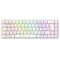 Sharkoon PureWriter W65 clavier Jouer RF sans fil QWERTZ Allemand Blanc
