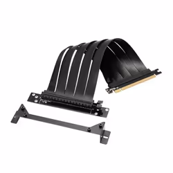 Sharkoon Vertical Graphics Card Kit 4.0, 0,25 m, PCI-E x16 (Gen 4.0), PCI-E x16 (Gen 4.0), Carte vidéo, ELITE SHARK CA200, EL ...