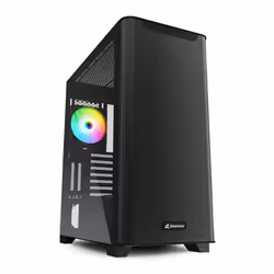 Sharkoon M30 RGB ATX E-ATX, Full Tower, PC, Noir, Jouer, Bleu, Vert, Rouge, 17,2 cm