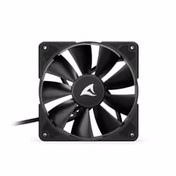 Sharkoon SilentStorm BW120 PWM, Ventilateur, 12 cm, 450 tr/min, 1400 tr/min, 89,06 m³/h, Baie