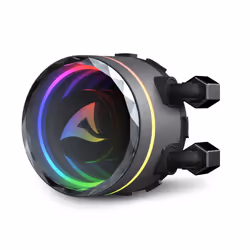 Sharkoon S90 RGB Boitier PC, Processeur Refroidisseur de liquide tout-en-un 12 cm Noir 1 pièce(s) - Vue supplémentaire 12