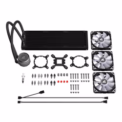 Sharkoon S90 RGB Boitier PC, Processeur Refroidisseur de liquide tout-en-un 12 cm Noir 1 pièce(s) - Vue supplémentaire 15