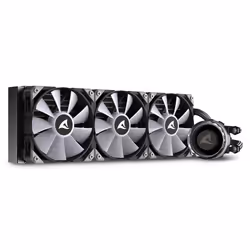 Sharkoon S90 RGB Boitier PC, Processeur Refroidisseur de liquide tout-en-un 12 cm Noir 1 pièce(s)