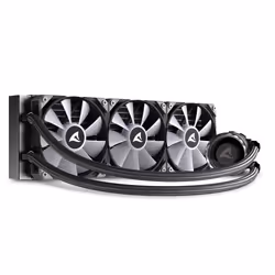 Sharkoon S90 RGB Boitier PC, Processeur Refroidisseur de liquide tout-en-un 12 cm Noir 1 pièce(s) - Vue supplémentaire 4