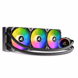 Sharkoon S90 RGB Boitier PC, Processeur Refroidisseur de liquide tout-en-un 12 cm Noir 1 pièce(s) - Vue supplémentaire 6