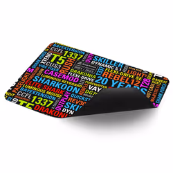 Sharkoon 20 Years Mouse Mat Tapis de souris de jeu Multicolore