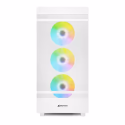 Sharkoon REBEL C50 RGB ATX Full Tower Blanc