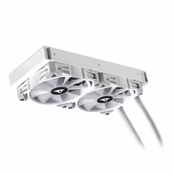 Sharkoon S80 RGB Boitier PC, Processeur Refroidisseur de liquide tout-en-un 12 cm Blanc 1 pièce(s) - Vue supplémentaire 10