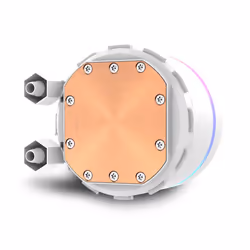 Sharkoon S80 RGB Boitier PC, Processeur Refroidisseur de liquide tout-en-un 12 cm Blanc 1 pièce(s) - Vue supplémentaire 13