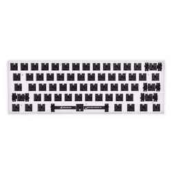 Sharkoon SKILLER SGK50 S4, 60%, Avec fil, USB, LED RGB, Blanc