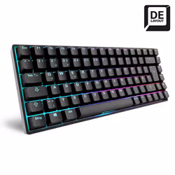 Sharkoon SKILLER SGK50 S3 clavier USB QWERTZ Allemand Noir