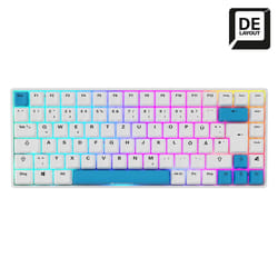 Sharkoon SKILLER SGK50 S3 PBT clavier USB QWERTZ Allemand Blanc