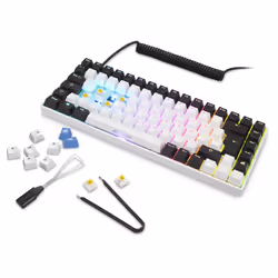 Sharkoon SKILLER SGK50 S3 clavier USB AZERTY Français Blanc - Vue supplémentaire 8