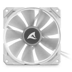Sharkoon F50 Boitier PC Ventilateur 12 cm Gris, Blanc