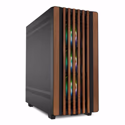 Sharkoon REBEL C70M RGB Full Tower Noir, Bois - Vue supplémentaire 10