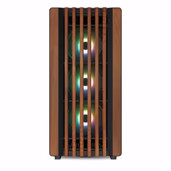 Sharkoon REBEL C70M RGB Full Tower Noir, Bois - Vue supplémentaire 11
