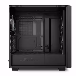 Sharkoon REBEL C70M RGB Full Tower Noir, Bois - Vue supplémentaire 5