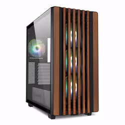 Sharkoon REBEL C70G RGB Full Tower Noir, Bois - Vue supplémentaire 10