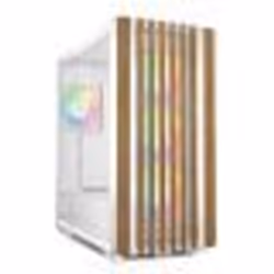 Boîtier PC ATX - SHARKOON - Rebel C70G RGB - Blanc - 4 Ventilateurs PWM 120 mm - Radiateur 360 mm