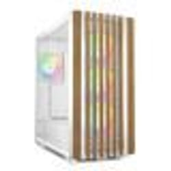 Boîtier PC ATX - SHARKOON - Rebel C70G RGB - Blanc - 4 Ventilateurs PWM 120 mm - Radiateur 360 mm