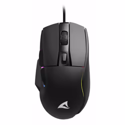 Sharkoon SGM35, Droitier, Optique, USB Type-A, 6400 DPI, Noir