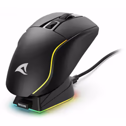 Sharkoon SGM50W souris Jouer Droitier RF Wireless + USB Type-A Optique 6400 DPI - Vue supplémentaire 7