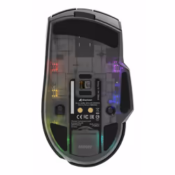 Sharkoon SGM50W souris Jouer Droitier RF Wireless + USB Type-A Optique 6400 DPI - Vue supplémentaire 8