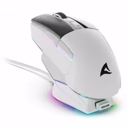 Sharkoon SGM50W souris Jouer Droitier RF Wireless + USB Type-A Optique 6400 DPI - Vue supplémentaire 6